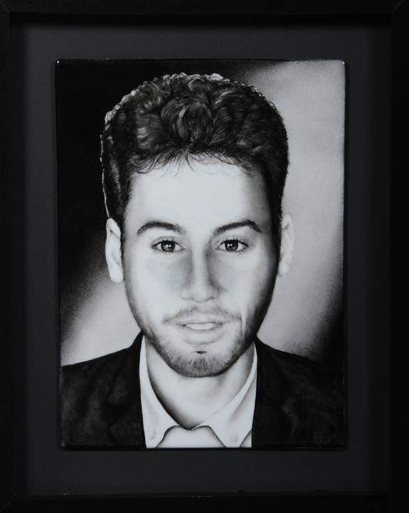 Portrait Julien noir et blanc. Kziyak