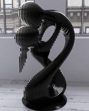 Art-objet Paramétrique InLove. Mywoodream