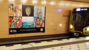 Urban Art Photography Expo Metro Berlin 2020 U-Bahn Zoologischer Garten. 