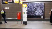 Urban Art Photography Expo Metro Berlin 2020 U-Bahn Mehringdamm. 