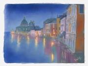 Fairy Sunset in the San Marco Canal. 