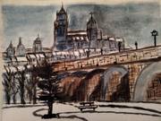 «Salamanca under the snow». 