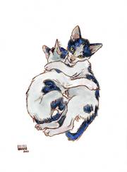 Kyrah & Hans, (un hommage à mes amis). Barake Sculptor