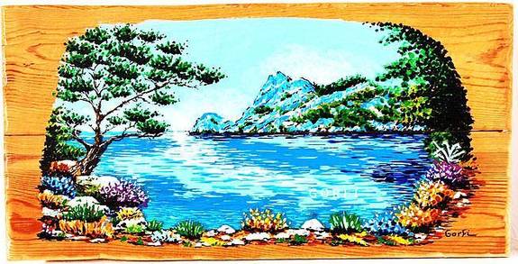 Fenetre sur sormiou. Gorfi