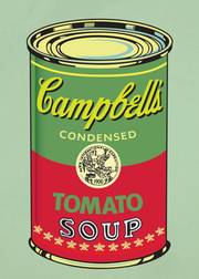 Campbells soup green. Jose Tobar