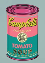 Campbells soup pink. Jose Tobar