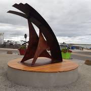 Inauguration de «La Vague». 