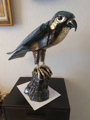 Faucon. Chassin Daniel Sculpteur