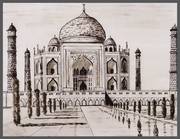The Taj Mahal. 