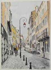 Rue du Port Clermont ferrand. Gérard Bel