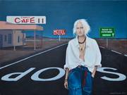 Contemporary portrait «Stop! ». 