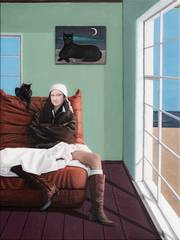 The cat said: «Think again». 