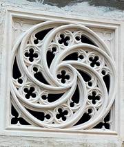 Rosace gothique flamboyant. Ladislas