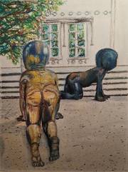 «Giant Babies» - David Cerný. 