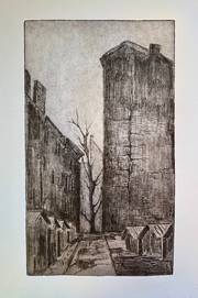 Berliner Hinterhof. Manuela Hinkeldey