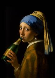 Irl with the Bubbly – Vermeer Remix (Champagne Edition). Daveschloffiart