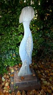 SHILOUETTE_sculpture_Statue en pierre_Art_Décoration. Troubaraca_Art