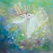 White Hart Rising. Gill Bustamante - Artist